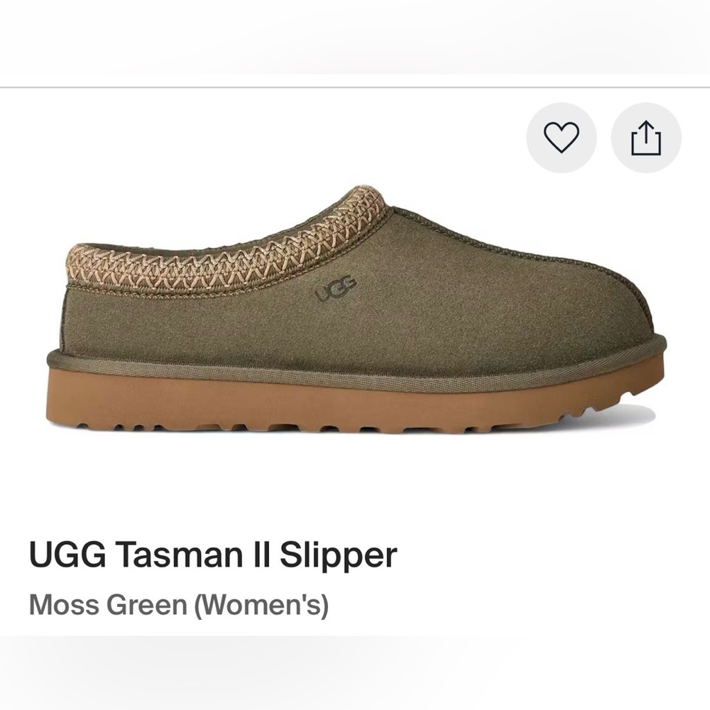 UGG Women's Tasman II Slipper - Olive Green
